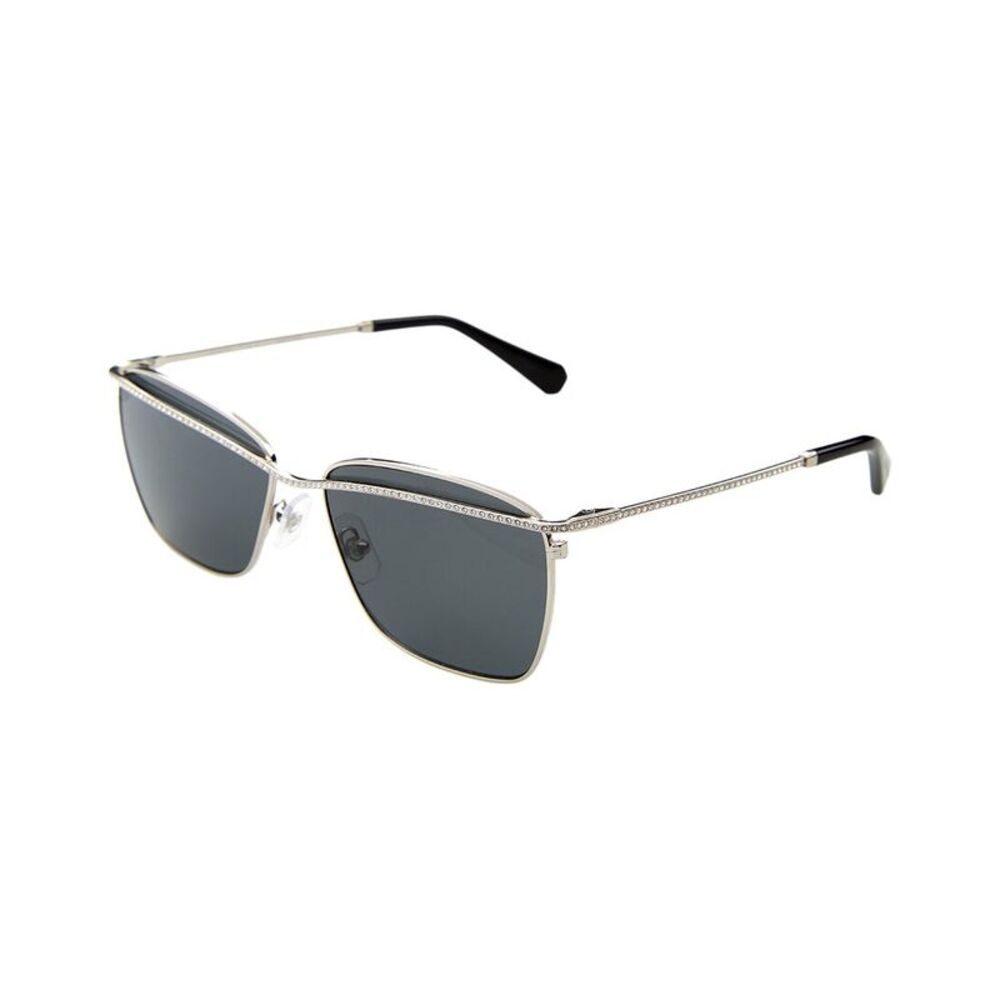 Swarovski Women's Sk700658-X 58Mm Sunglasses, Silver